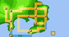 Where Route 21 is on the town map